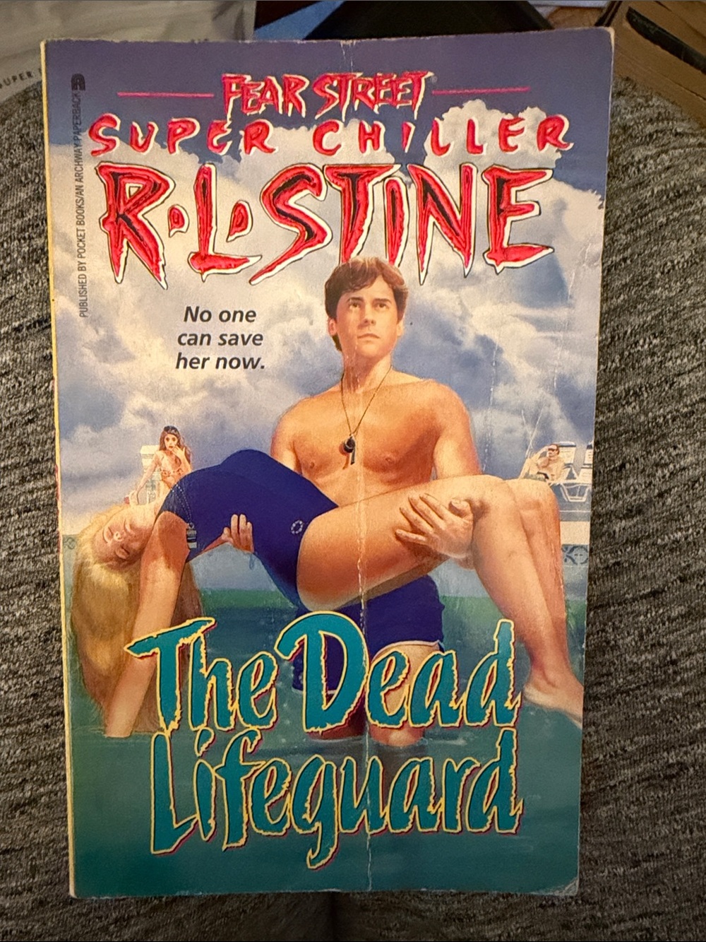 Vintage Y2K Fear Street Super Chiller “The Dead Lifeguard” R.L. Stine Paperback